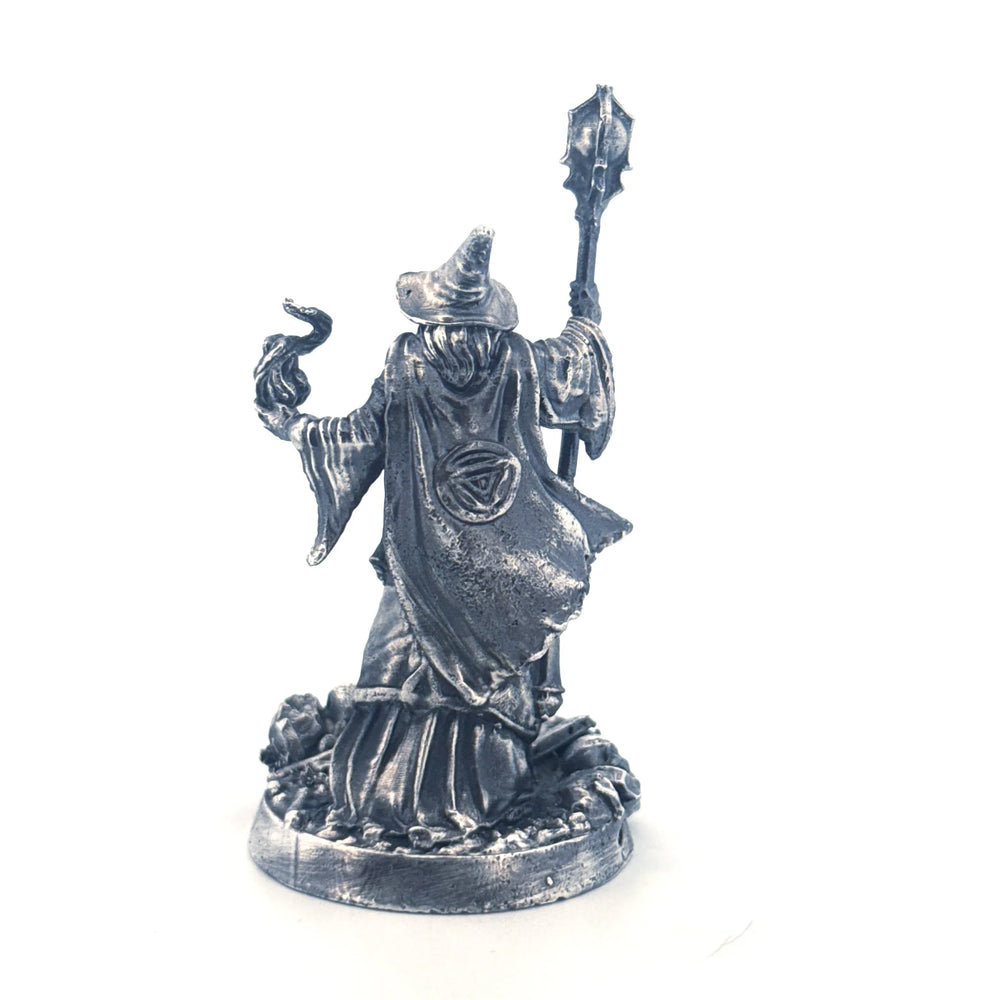 Hero Mage hand-poured 999+ silver statue by Gold Spartan