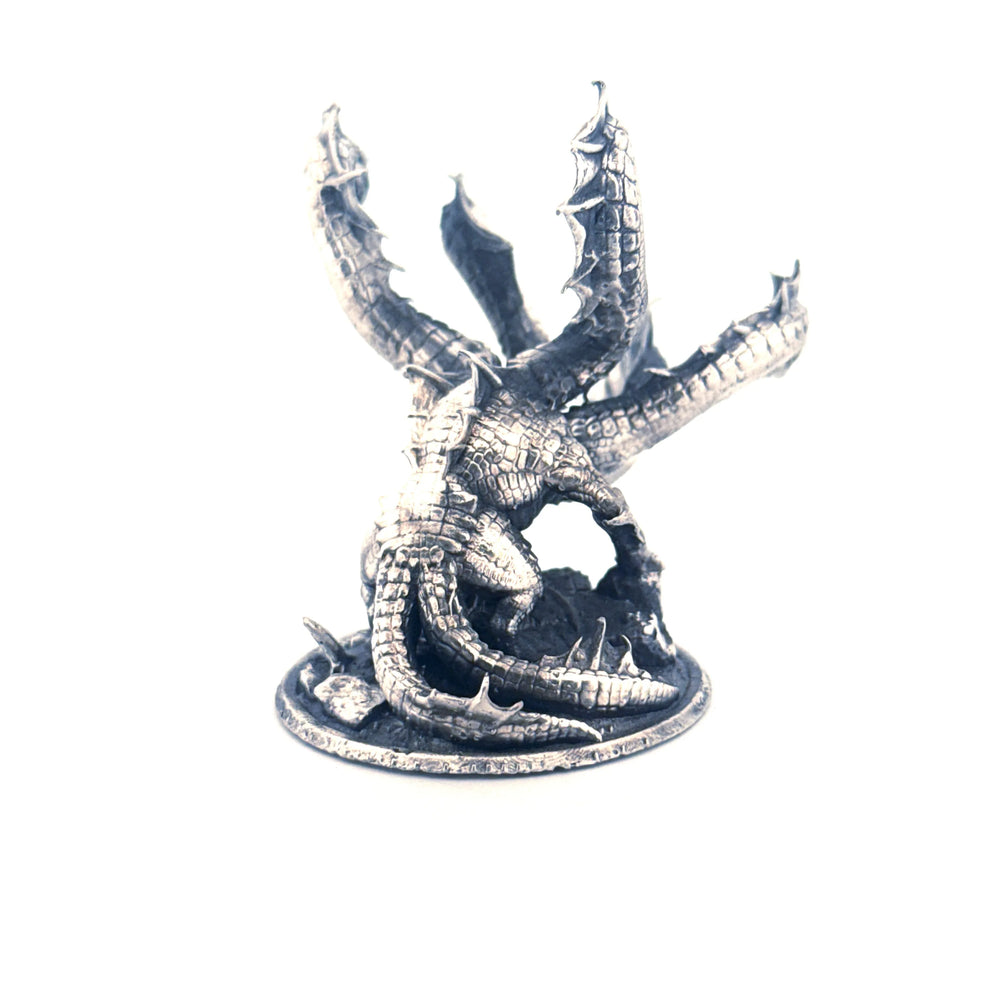 Hydra hand-poured 999+ silver statue by Gold Spartan