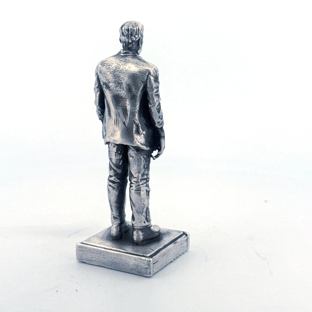 Frankenstein hand-poured 999+ silver statue by Gold Spartan