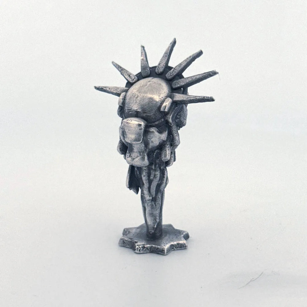 Liberty or Death V3 hand-poured 999+ silver statue by Gold Spartan