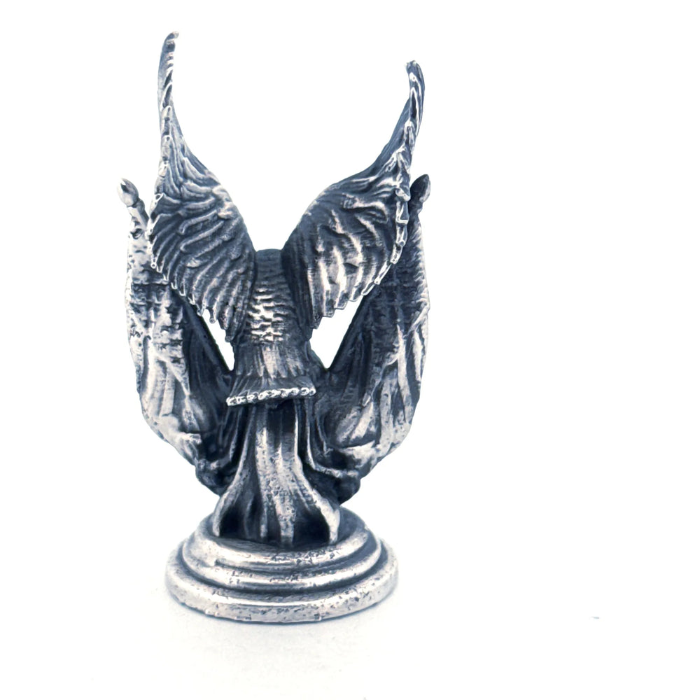 American Eagle hand-poured 999+ silver statue by Gold Spartan
