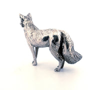 Fox hand-poured 999+ silver statue by Gold Spartan
