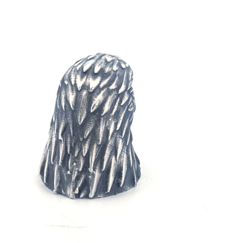 Eagle Bust hand-poured 999+ silver statue by Gold Spartan