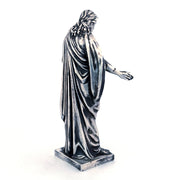 Jesus hand-poured 999+ silver statue by Gold Spartan
