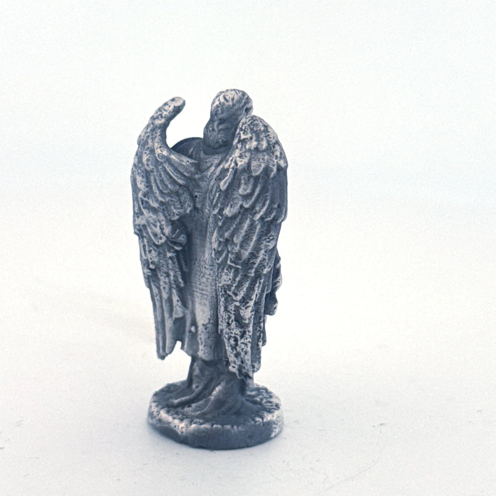 Archangel Michael V4 hand-poured 999+ silver statue by Gold Spartan