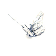 Butterfly hand-poured 999+ silver statue by Gold Spartan