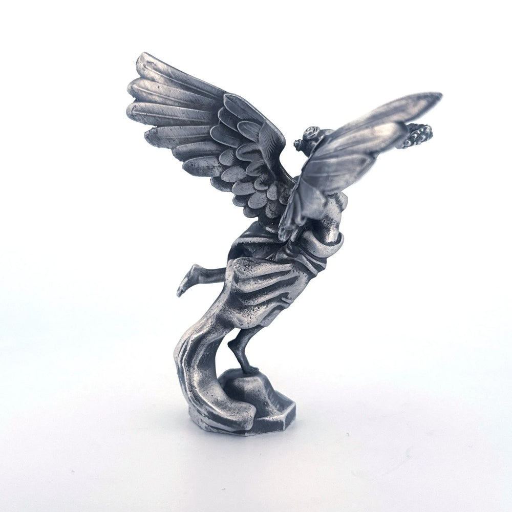 Angel of Independence hand-poured 999+ silver statue by Gold Spartan