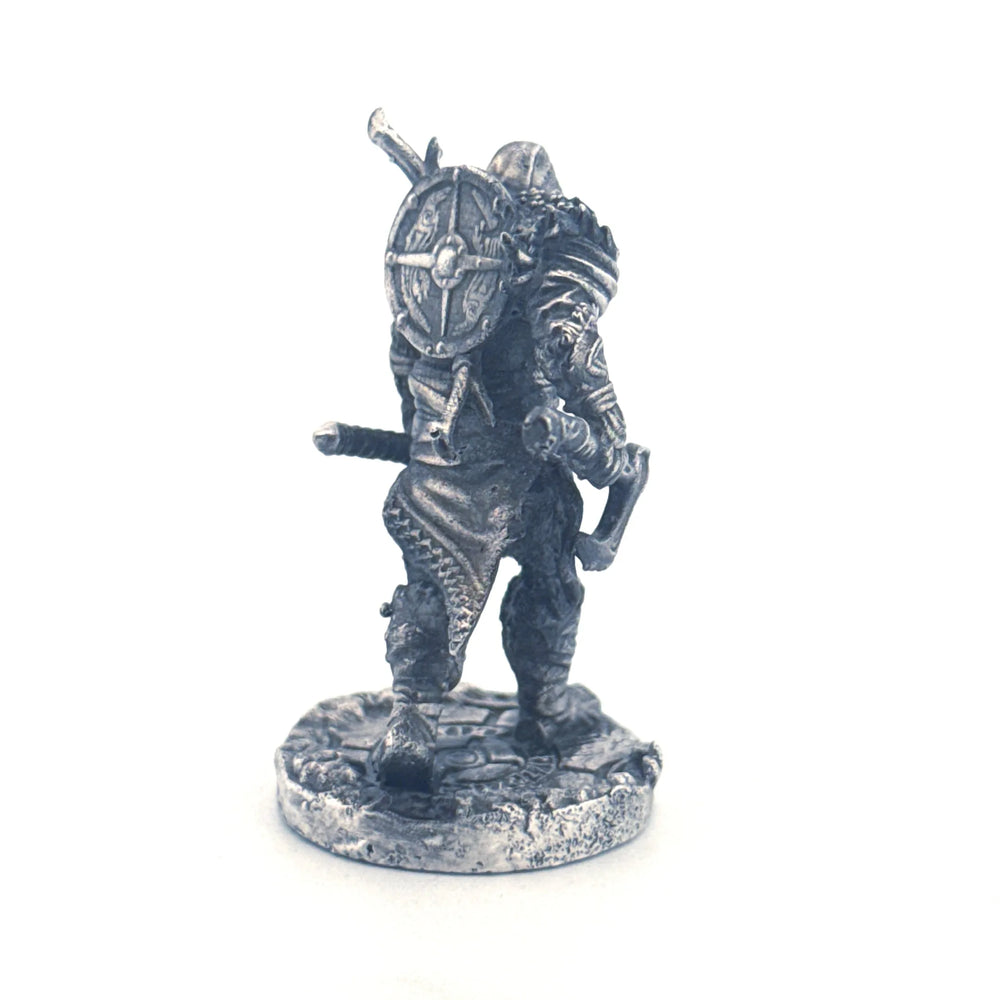 Viking V2 hand-poured 999+ silver statue by Gold Spartan