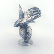 Marine's Logo hand-poured 999+ silver statue by Gold Spartan