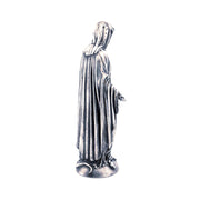 Virgin Mary hand-poured 999+ silver statue by Gold Spartan