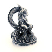 Hercules Vs Hydra hand-poured 999+ silver statue by Gold Spartan