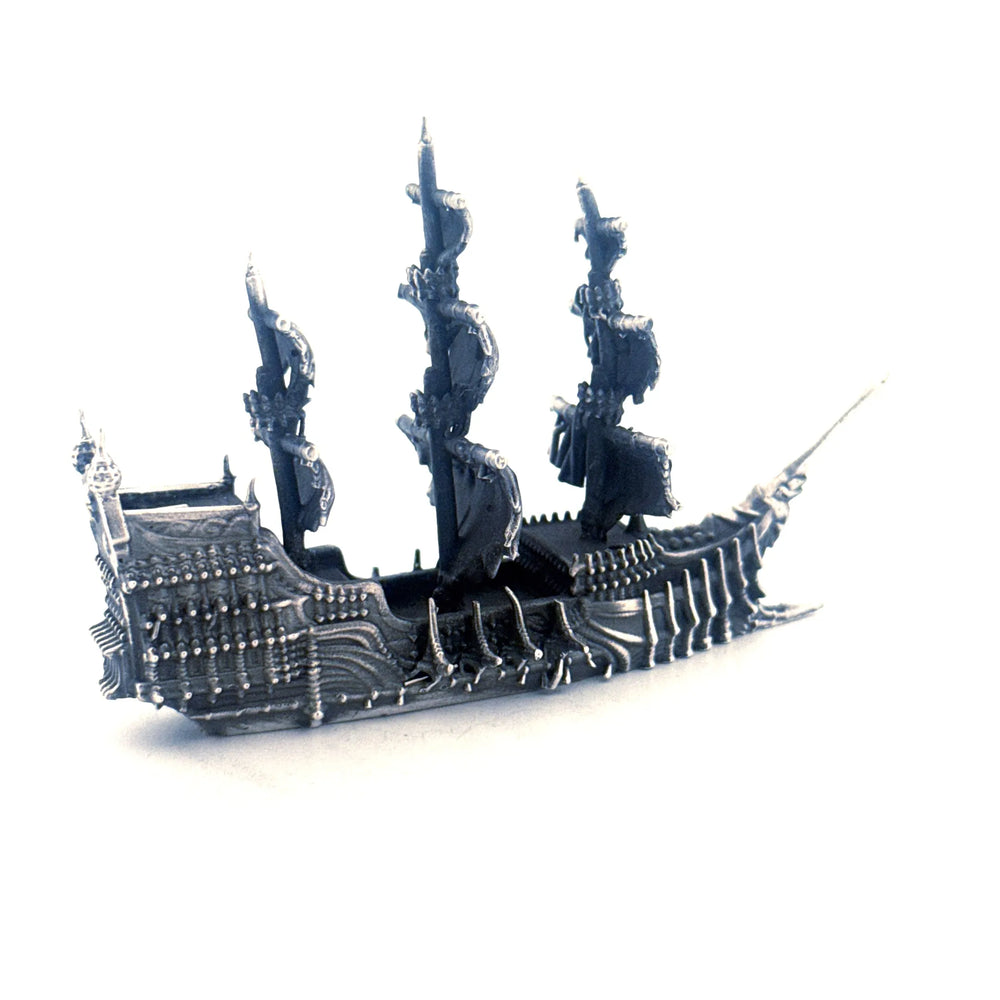 Flying Dutchman hand-poured 999+ silver statue by Gold Spartan