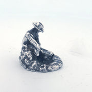 Prospector V2 hand-poured 999+ silver statue by Gold Spartan
