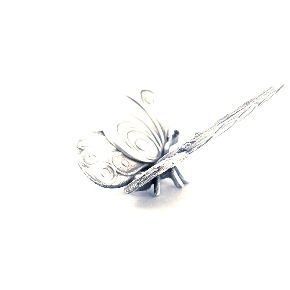 Butterfly hand-poured 999+ silver statue by Gold Spartan