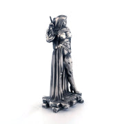 Nun with a Gun hand-poured 999+ silver statue by Gold Spartan