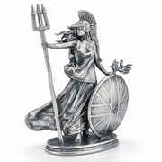 Britannia hand-poured 999+ silver statue by Gold Spartan