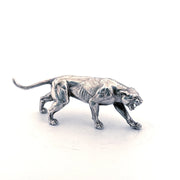 Cougar hand-poured 999+ silver statue by Gold Spartan