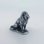Lion hand-poured 999+ silver statue by Gold Spartan