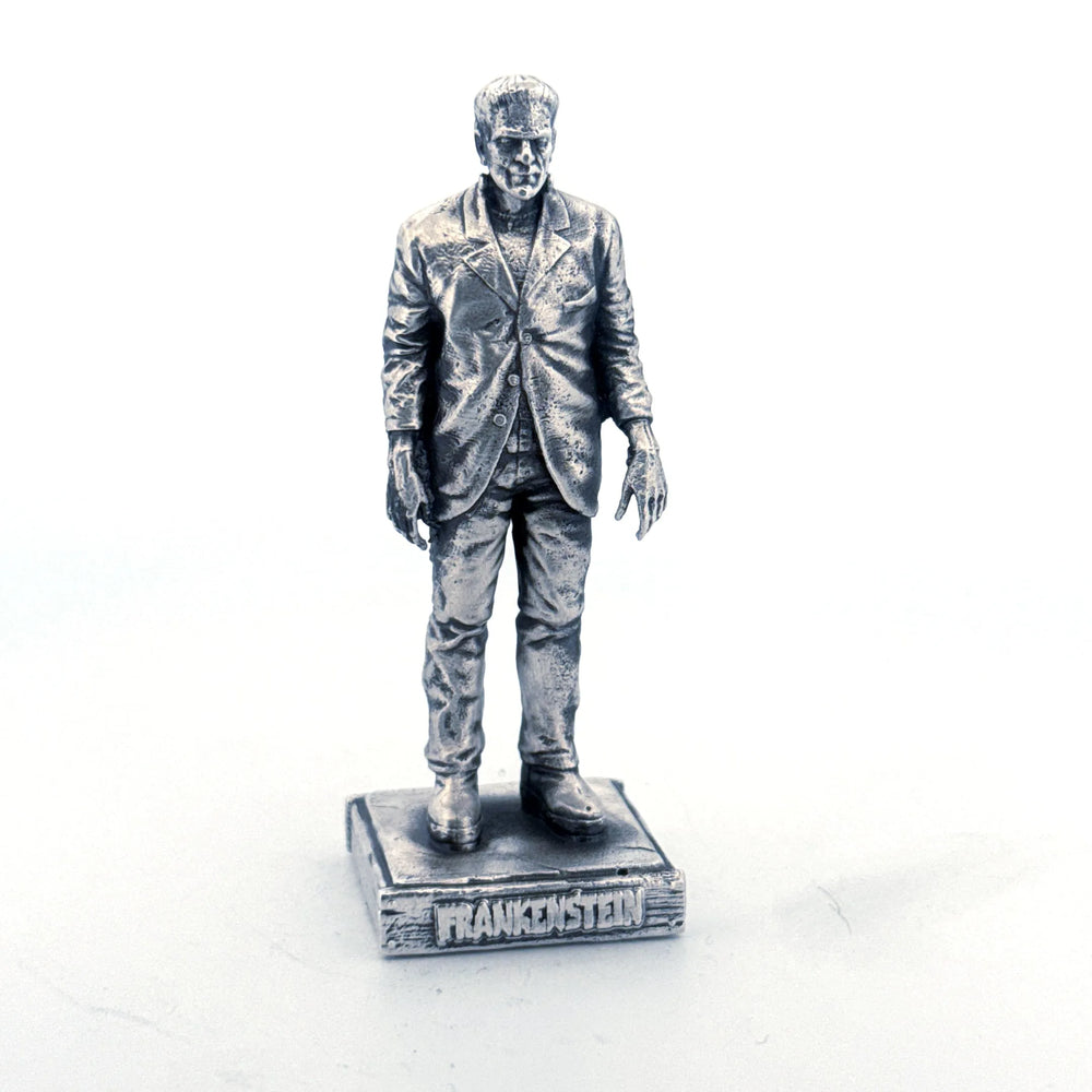 Frankenstein hand-poured 999+ silver statue by Gold Spartan