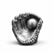 Baseball Glove hand-poured 999+ silver statue by Gold Spartan