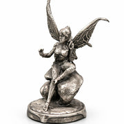 Fairy hand-poured 999+ silver statue by Gold Spartan