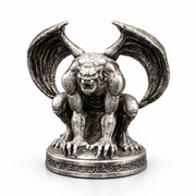 Gargoyle hand-poured 999+ silver statue by Gold Spartan