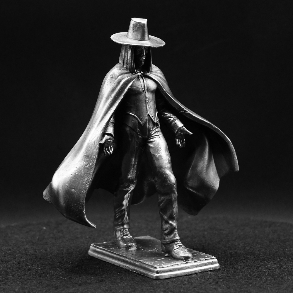 5th of November hand poured 999 silver statue collectible by Gold Spartan