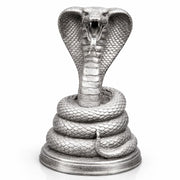 Don't Tread On Me Series 1 V2 (Cobra) hand-poured 999+ silver statue by Gold Spartan