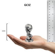Atlas hand-poured 999+ silver statue by Gold Spartan