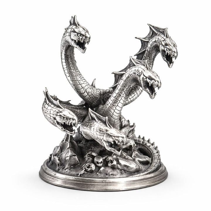 Hydra hand-poured 999+ silver statue by Gold Spartan