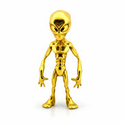 Alien hand-poured 999+ silver statue by Gold Spartan
