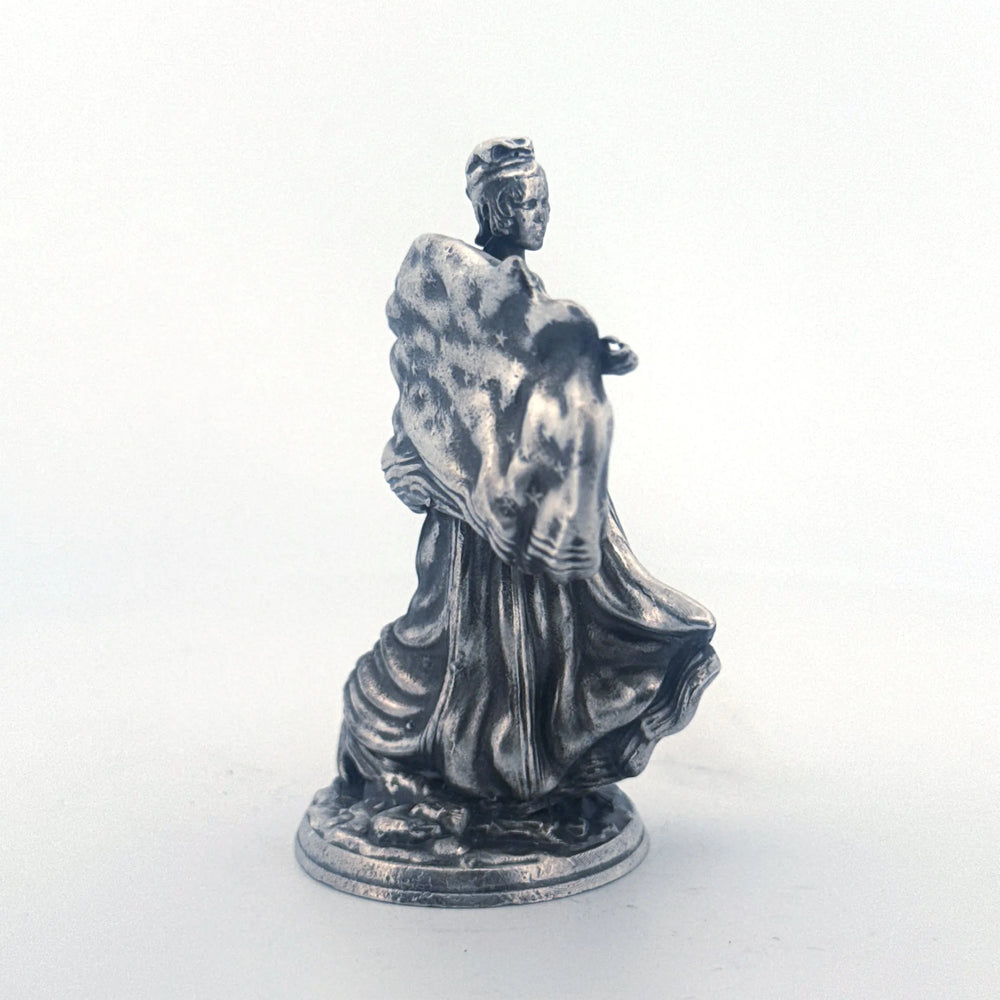 Walking Liberty hand-poured 999+ silver statue by Gold Spartan
