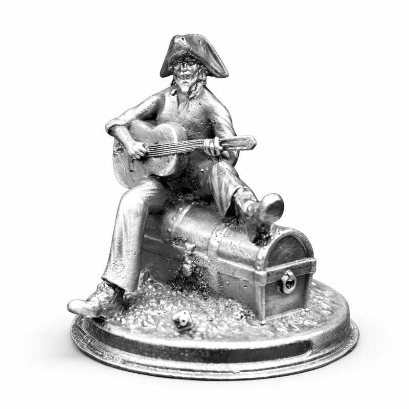 A Pirate's Song hand-poured 999+ silver statue by Gold Spartan