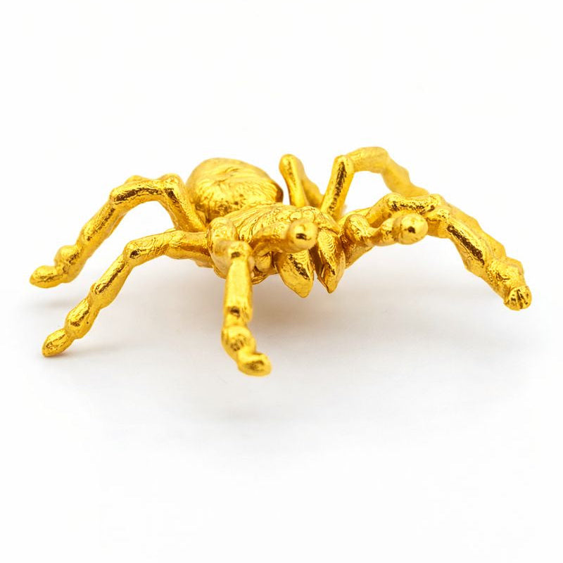 Tarantula hand-poured 999+ silver statue by Gold Spartan