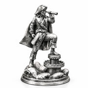 A Pirate's Lookout hand-poured 999+ silver statue by Gold Spartan