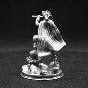 A Pirate's Lookout hand-poured 999+ silver statue by Gold Spartan