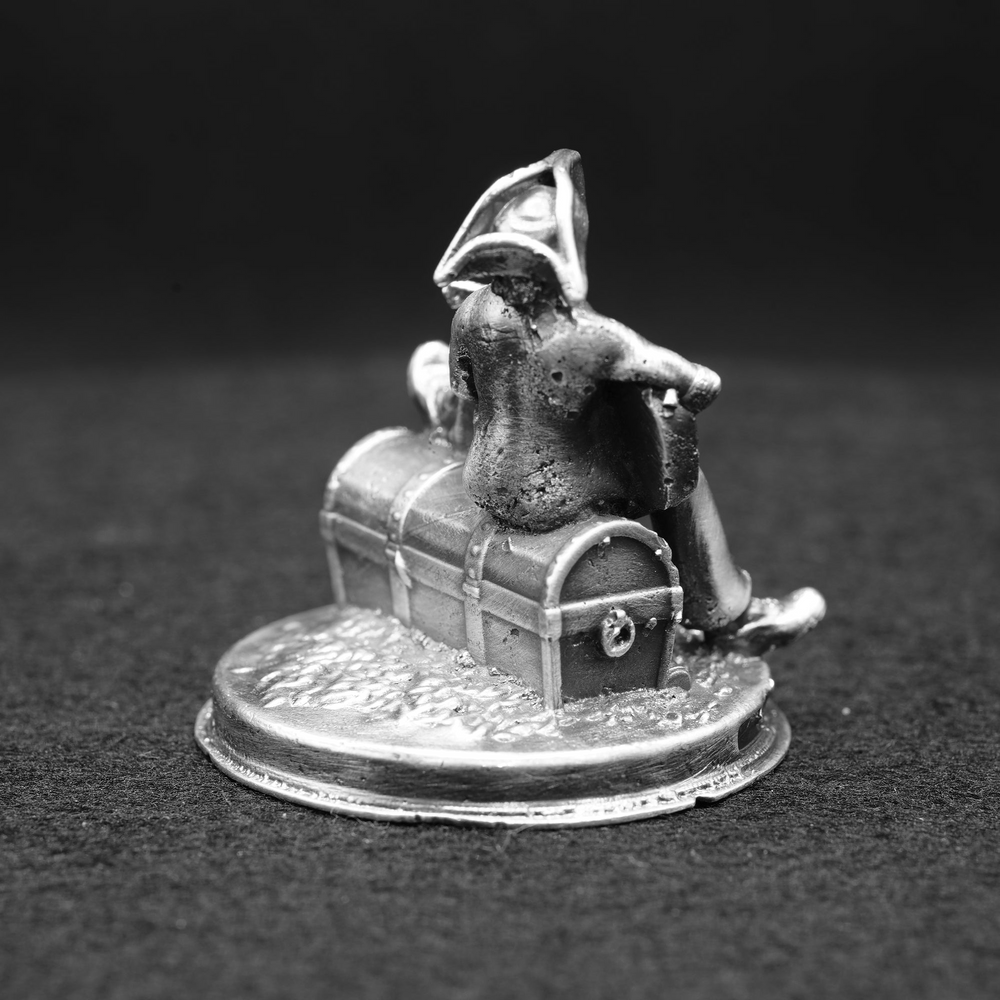 A Pirate's Song hand-poured 999+ silver statue by Gold Spartan