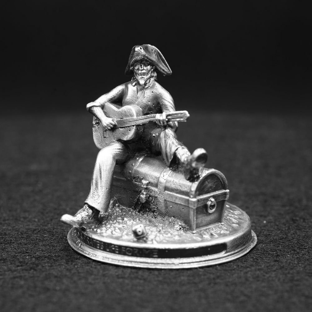 A Pirate's Song hand-poured 999+ silver statue by Gold Spartan
