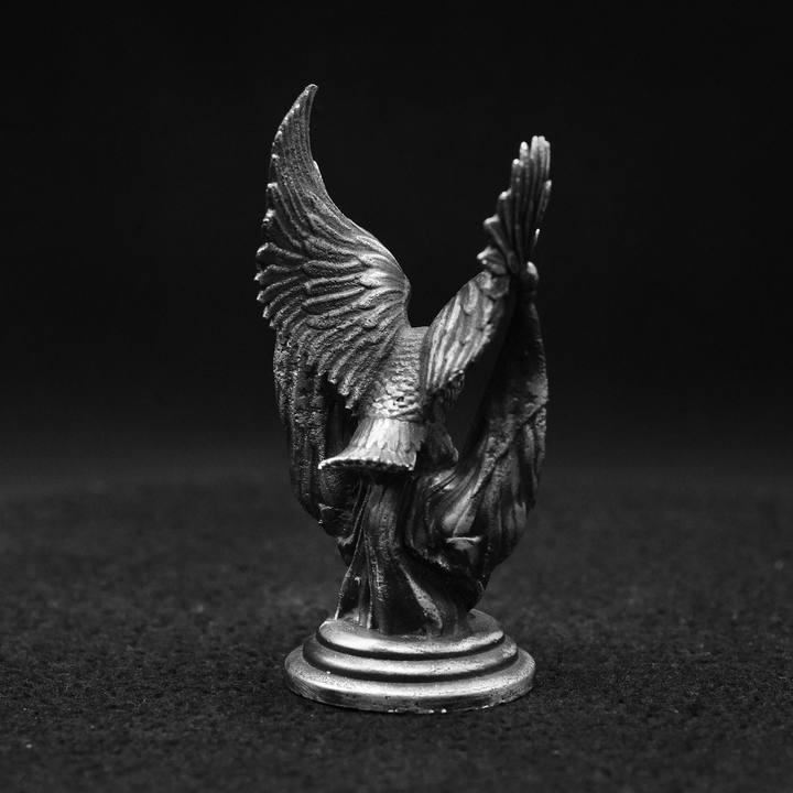 American Eagle hand poured 999 silver statue collectible by Gold Spartan