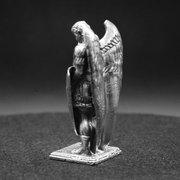 Archangel Michael V2 hand-poured 999+ silver statue by Gold Spartan