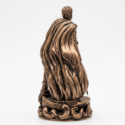 Bronze Odysseus collectible statue detail view, hand-poured by Gold Spartan
