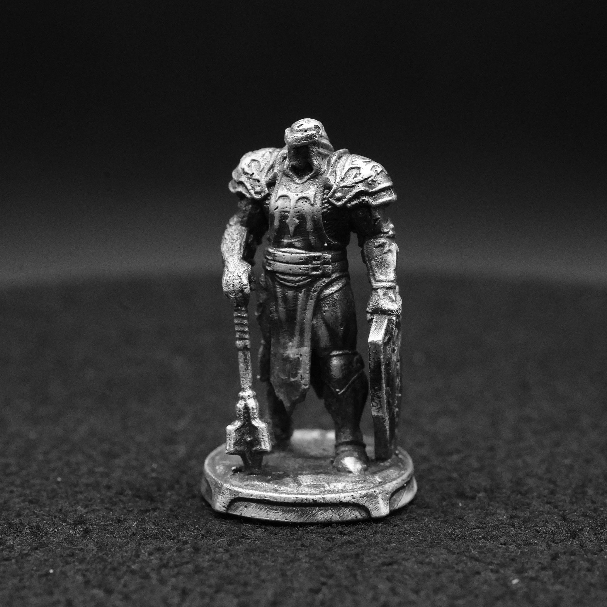 Cleric hand poured 999 silver statue collectible by Gold Spartan