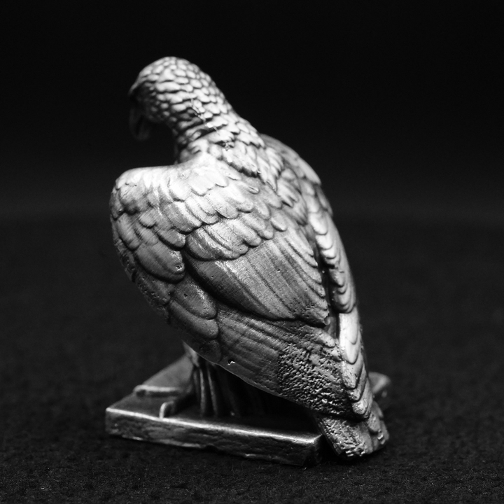 Eagle V2 hand poured 999 silver statue collectible by Gold Spartan