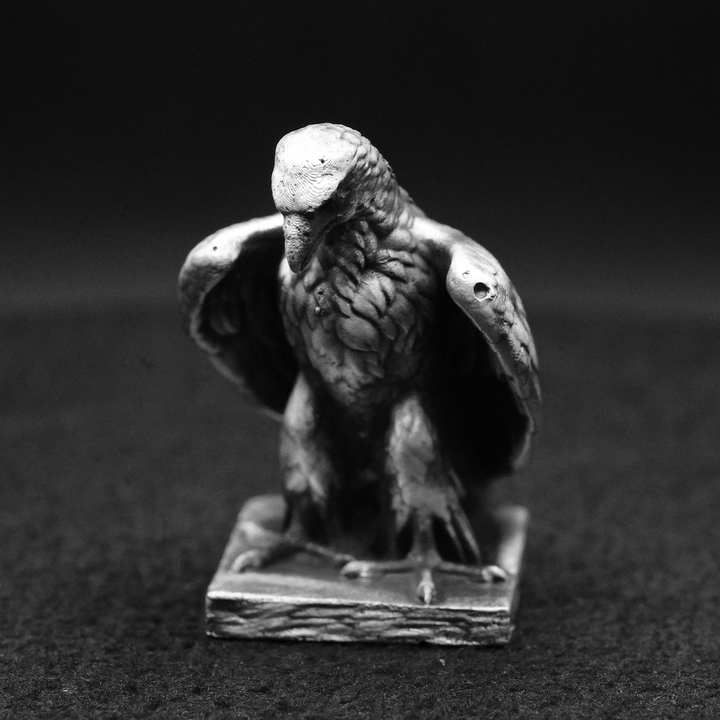 Eagle V2 hand poured 999 silver statue collectible by Gold Spartan