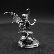 Fairy hand-poured 999+ silver statue by Gold Spartan