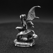 Fairy hand-poured 999+ silver statue by Gold Spartan