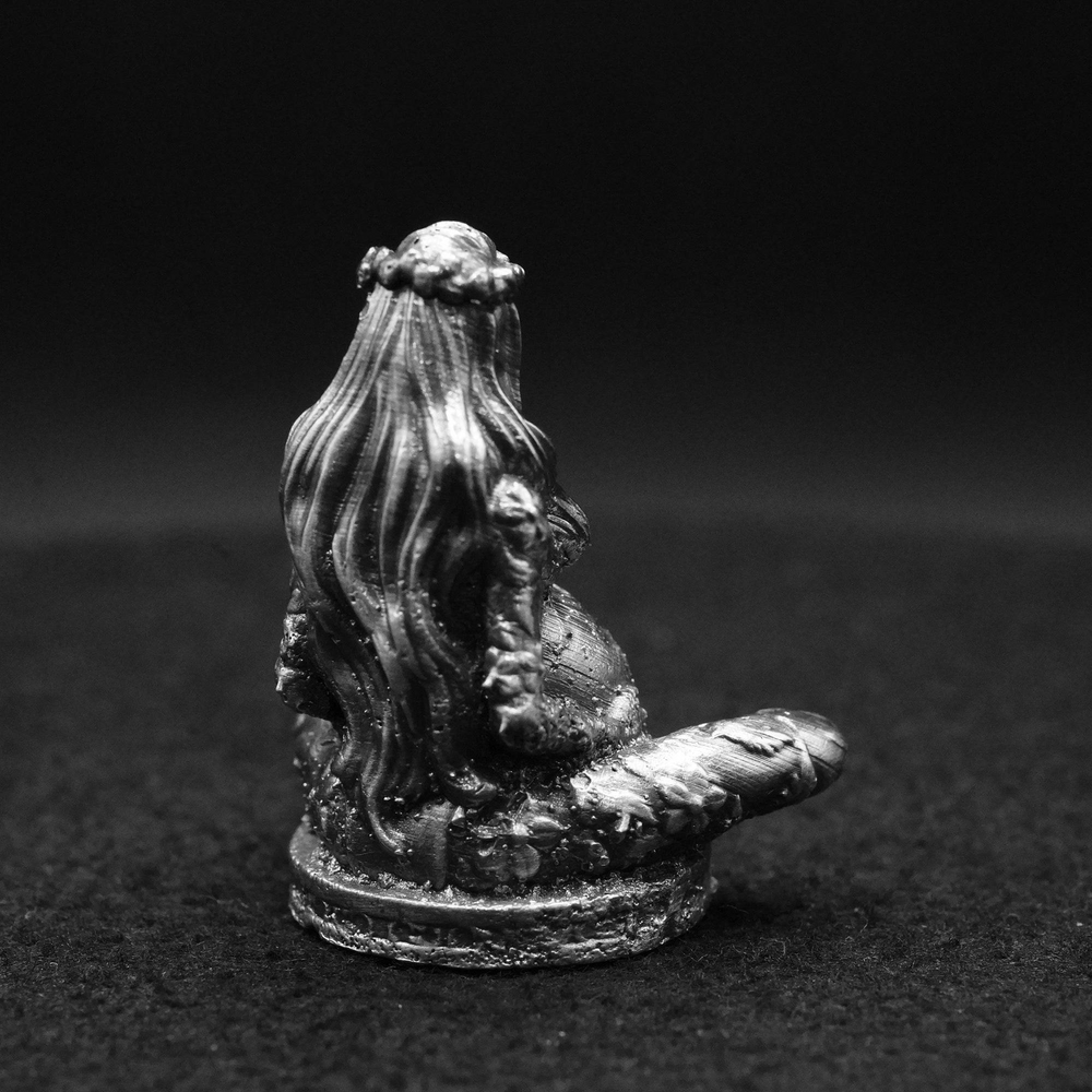 Gaia hand-poured 999+ silver statue by Gold Spartan