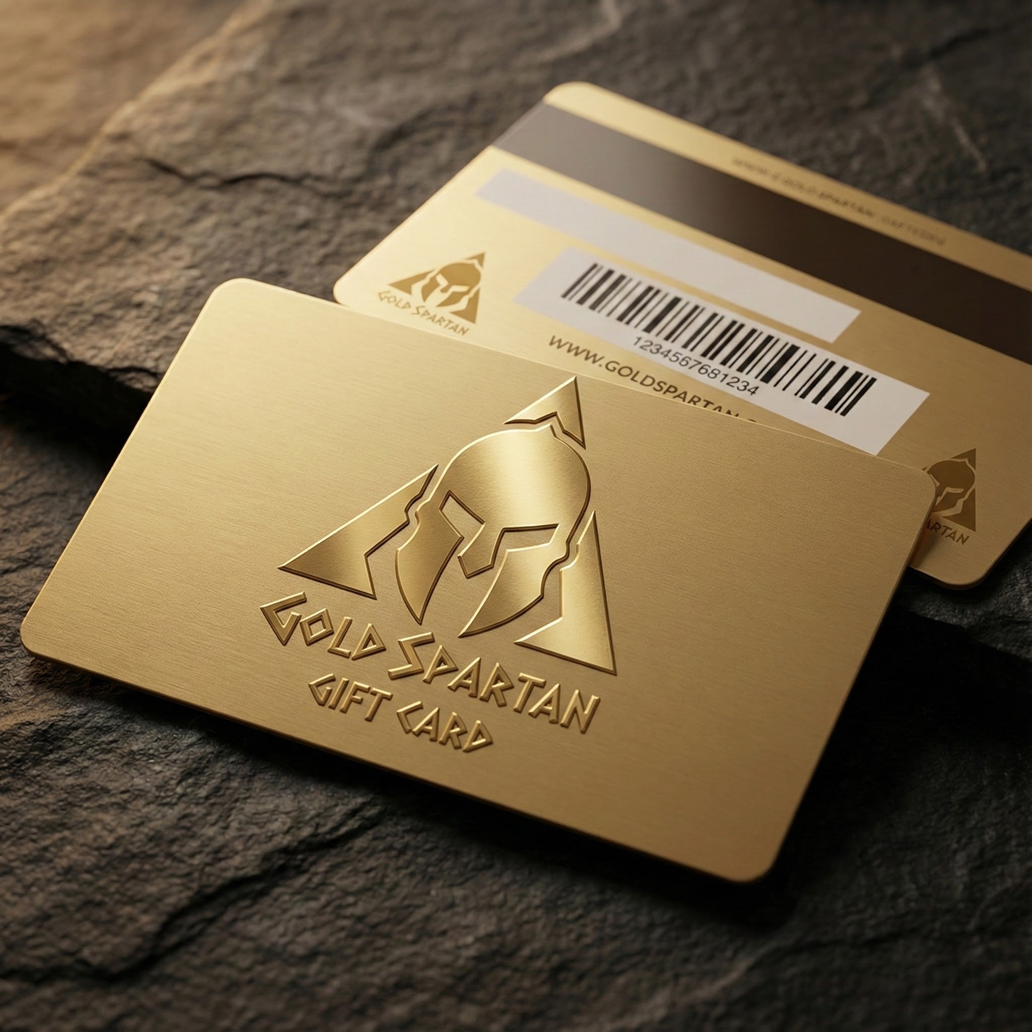 Gold Spartan Gift Card