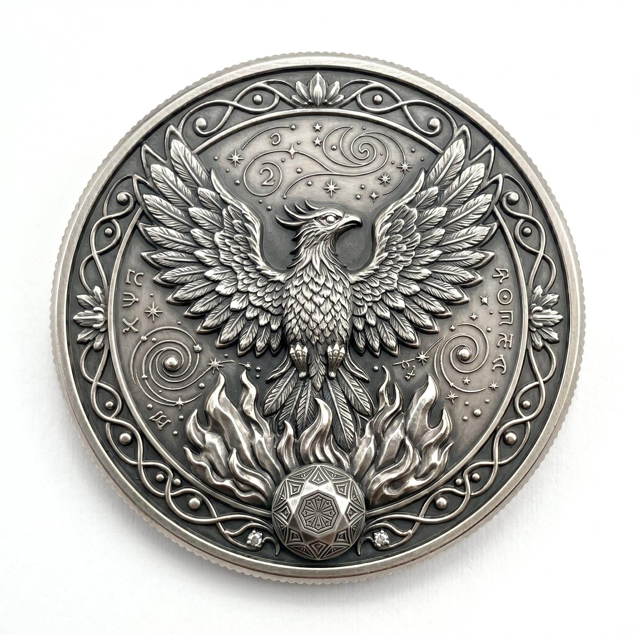 Custom Silver Challenge Coins