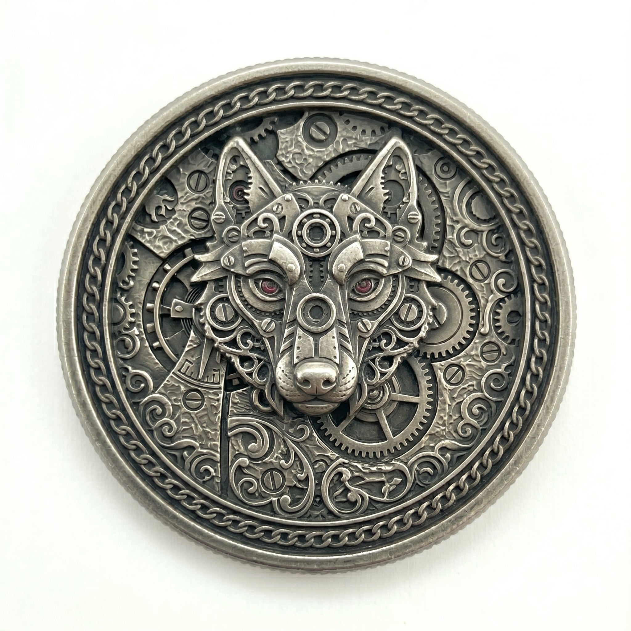 Custom Silver Challenge Coins
